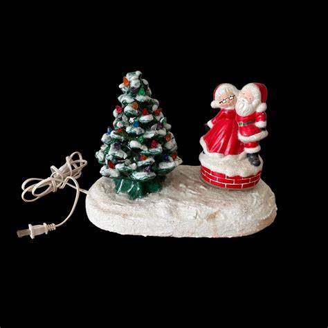 vintage santa claus music box 8