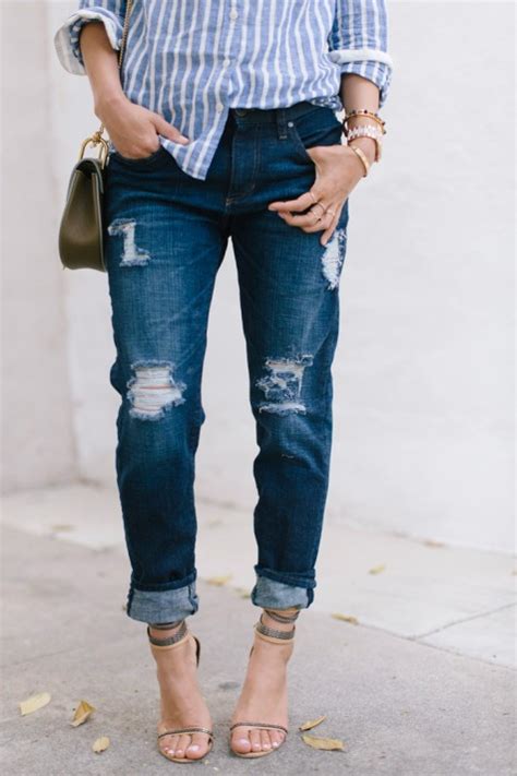 Diy Ripped Jeans How To Make Natural Looking Distressed Jeans