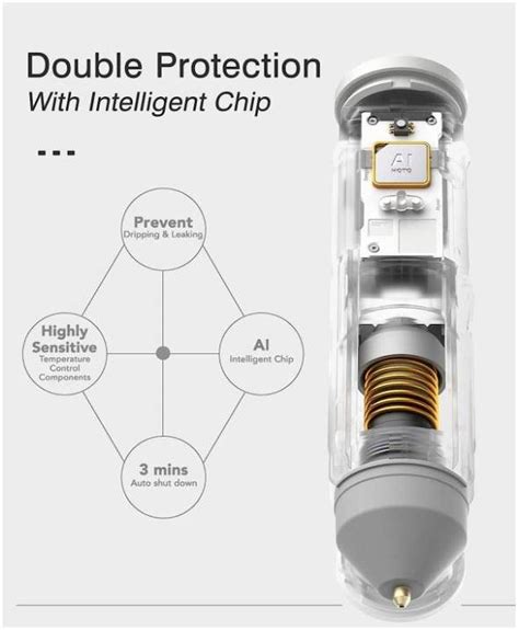 Hoto Cordless Hot Glue Gun Glue Sticks S Heating Fast Melt Glue Gun Lithium Glue Gun