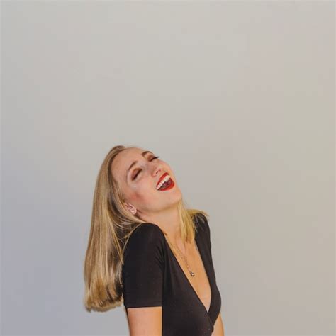 Free Photo Blonde Girl Having Fun