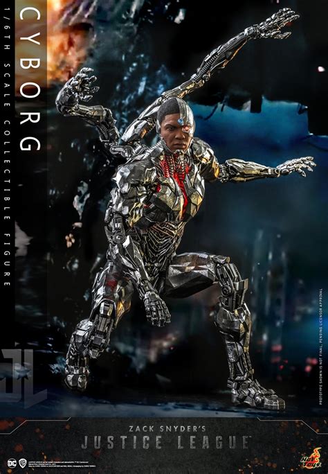 Cyborg Zack Snyder S Justice League Hot Toys Scale Collectible Figure