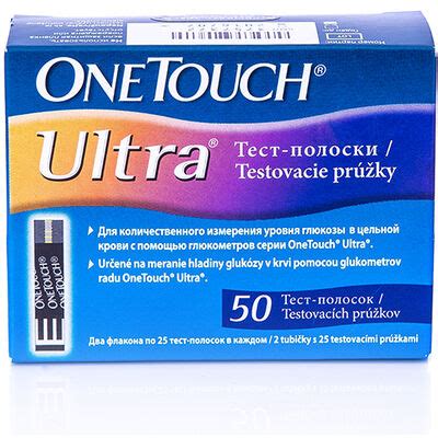 Тест-полоски One Touch Ultra, 25 шт. - купить в Киеве и Украине | Цена ...