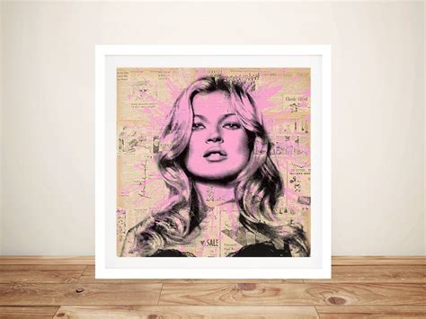 Kate Moss By Mr Brainwash Urban Art Prints And Posters Australia