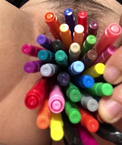 Pussy Stuffed With Pens ThisVid