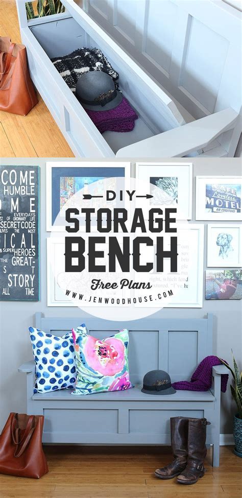 Diy Storage Bench Diy Storage Bench Diy Furniture Furniture Projects