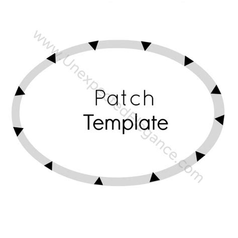 patch template  unexpected elegance