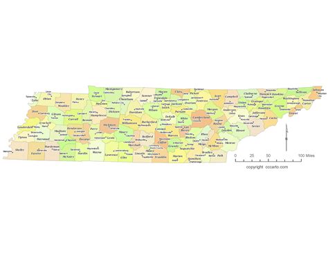 Tennessee Counties By Size at Irene Rayburn blog