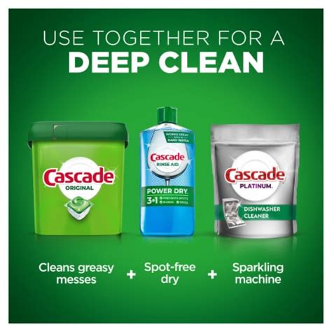 Cascade® Original Fresh Scent Dishwasher Detergent 37 Ct Pick ‘n Save