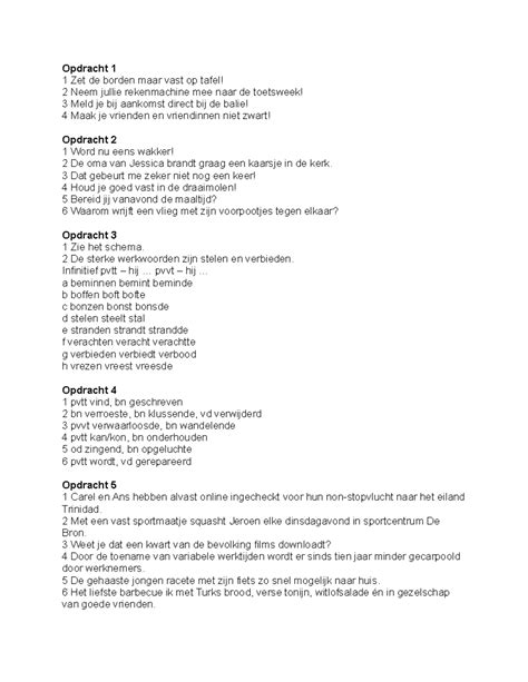 Nieuw Nederlands Antwoorden 1 Havo Vwo 2