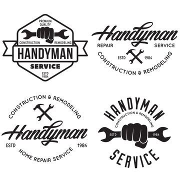 11 531 BEST Handyman Logo IMAGES STOCK PHOTOS VECTORS Adobe Stock