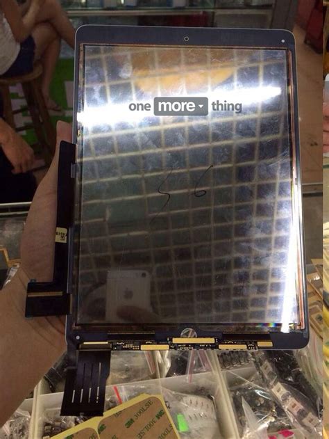 Alleged iPad Air 2 Front Panel with Integrated Display Shown in New ...