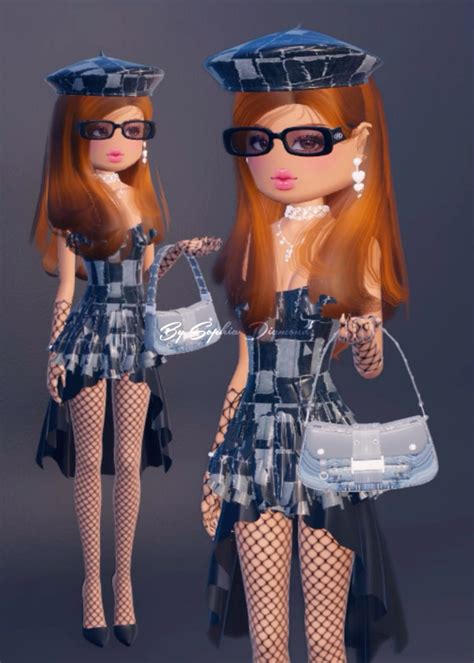 DTI Dress to Impress Roblox Game Denim Outfit Inspo | Fashion week