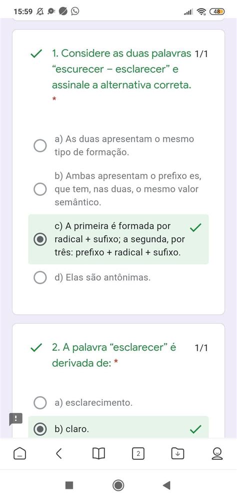 Esclarecer Ou Esclarecer - Considere as duas palavras "escurecer – esclarecer" e assinale a ...