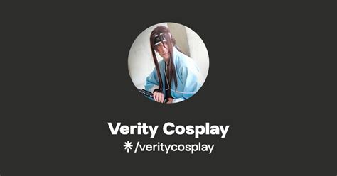 Verity Cosplay Twitter Instagram Facebook Tiktok Linktree