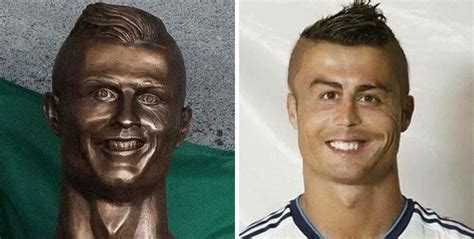 Cistiano Ronaldo Statue Fail | Ronaldo statue, Ronaldo, Ronaldo bust