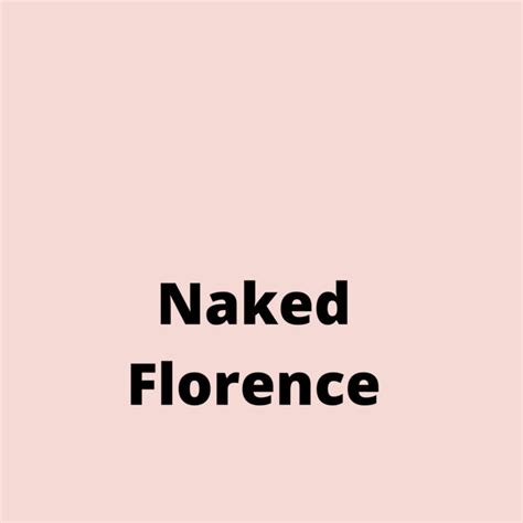 Naked Florence Bremertonostalgia
