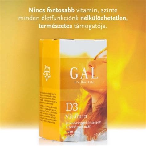 GAL termékek | teljes vitamin kínálat, raktárról | Netbiobolt