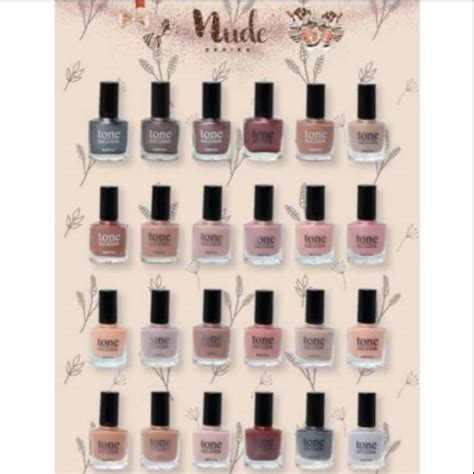 Jual KUTEK TONE WARNA NUDE Shopee Indonesia