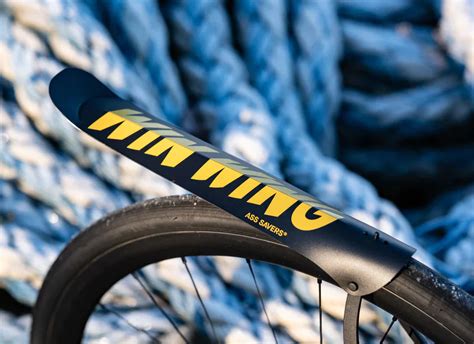 Ass Savers WRS 2 Win Wing Road Logo Clip On Fenders Mudguards BMO Bike Mailorder