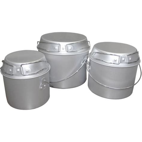 Набор котелков Ecos походных (1л, 2л, 3л) Camp-S1 — купить в интернет ...