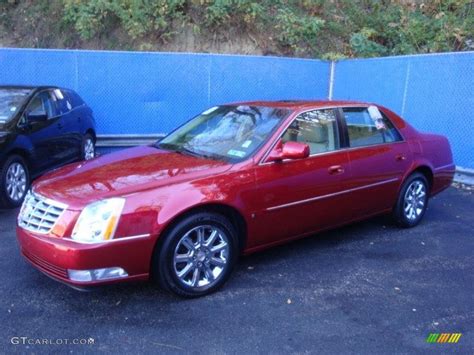 2008 Crystal Red Cadillac Dts 48026245 Photo 7 Car