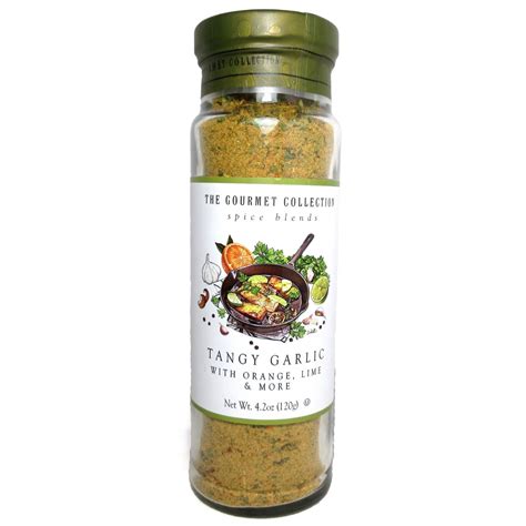 Tangy Garlic W Orange Lime More Seasoning Gourmet Collection Spice