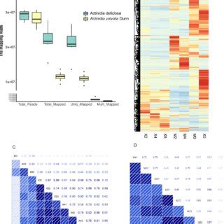 Analysis and comparison of transcriptome sequencing data. (A) Compare ...