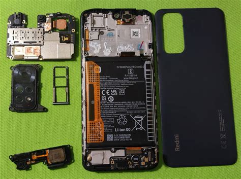 Розбирання XIAOMI Redmi Note 11 2201117TY корпус,кришка, акб, камера ...
