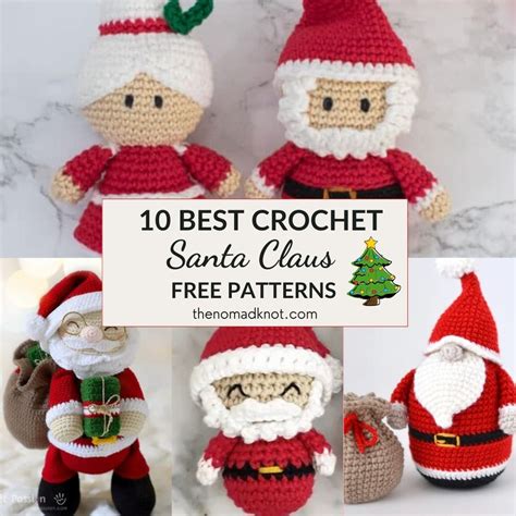 Feature Image Crochet Santa Claus Free Patterns