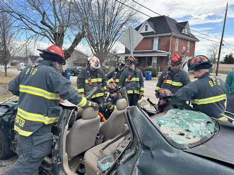 Bedford firefighters train with new extraction tools | WBIW