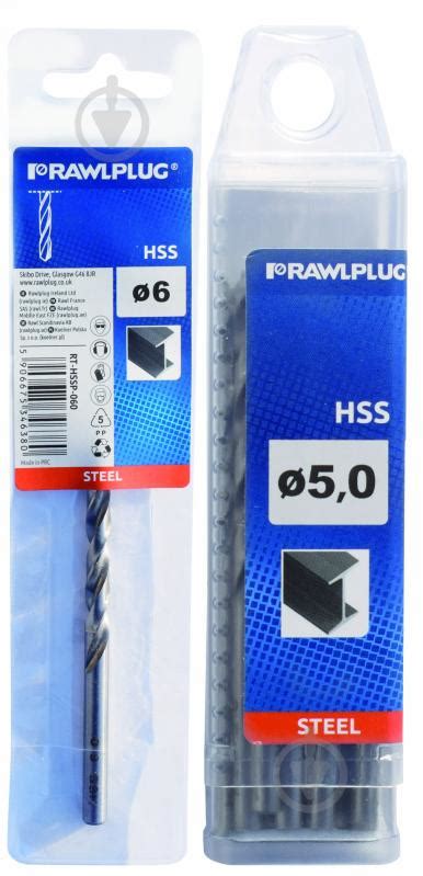 ᐉ Сверло по металлу Rawlplug 3 шт. RT-HSSP-025 • Купить в Киеве ...