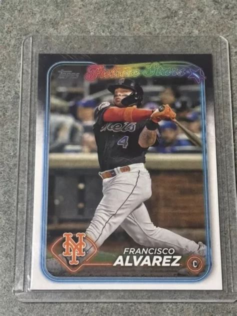 Topps Series Future Stars Francisco Alvarez New York Mets