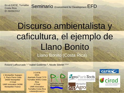 PDF Discurso Ambientalista Y Caficultura El Ejemplo De Llano