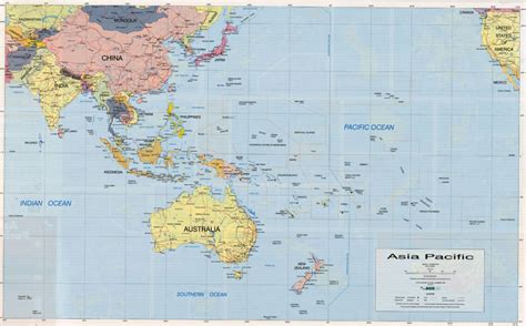 asia pacific maps detailed map  asia pacific regional templates