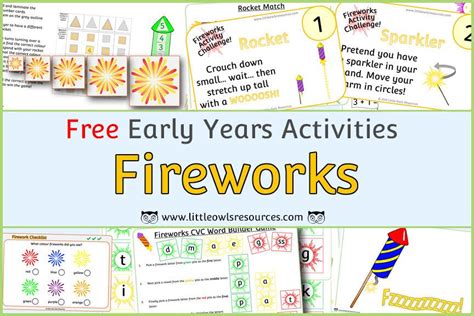 FREE Fireworks/Bonfire/Guy Fawkes Night printable resources/activities ...