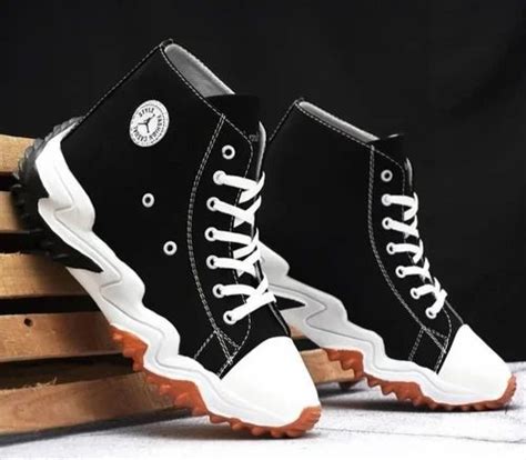 Comfortable Part Wear High Tops For Men Black At ₹ 949pair Casual