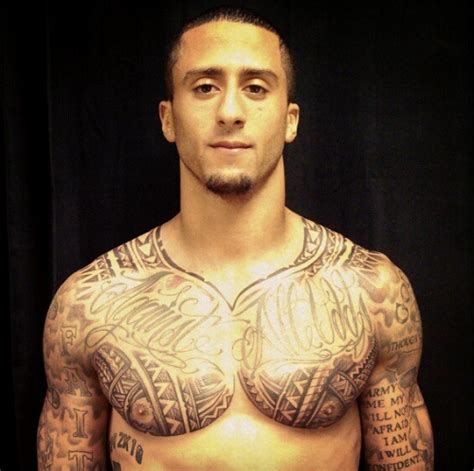 Colin Kaepernick S 13 Tattoos And Their Meanings Body Art Guru