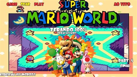 Super Mario World Zerando Youtube