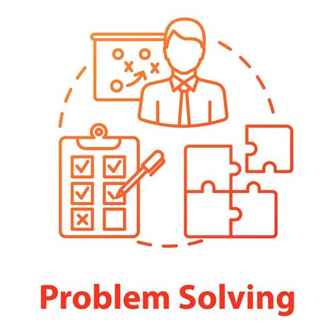 Problem Solving Concept Icon Planning Management Way Out Of