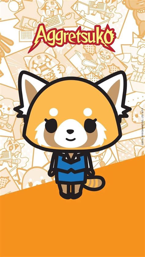 Aggretsuko Wallpaper Kawaii Wallpaper Anime Wall Art Cute Cartoon