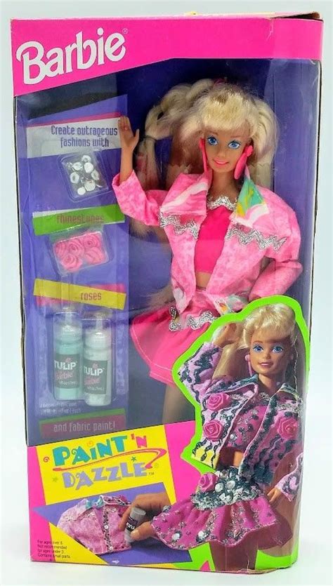 Mattel Barbie Paint N Dazzle Doll Set Blonde For Sale Online