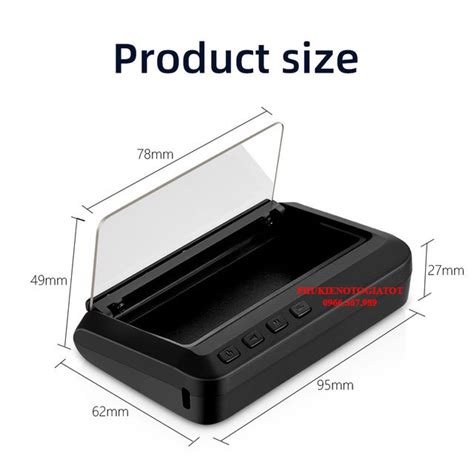 Màn hình hiển thị tốc độ HUD C100 bản nâng cấp rõ nét