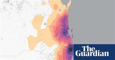 Flood map and rain charts show extent of Queensland and NSW disaster