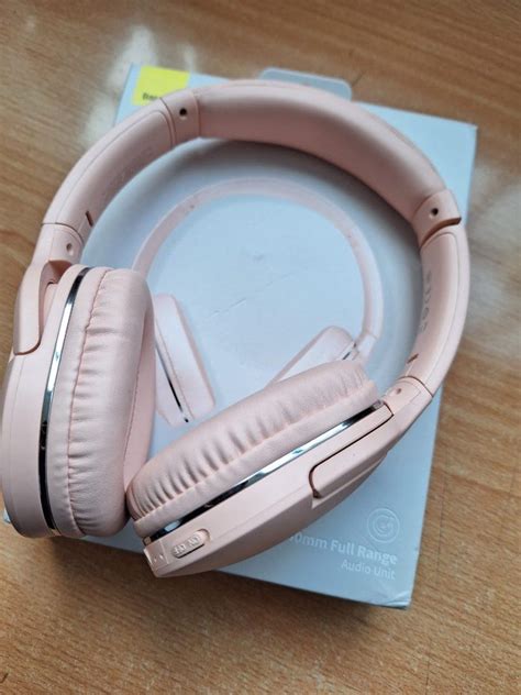 Headphone Baseus D02 Pro Foldable Headphone Bluetooth Wireless, Musik ...