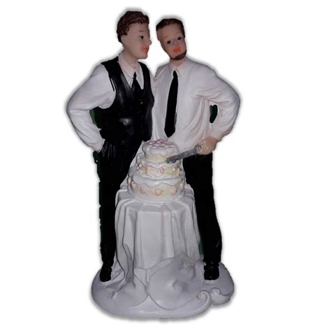 Topo De Bolo 3d Casamento Noivos Casal Gay Lgbt Gls Homens 17 Cm LGBTQIA Shopee Brasil