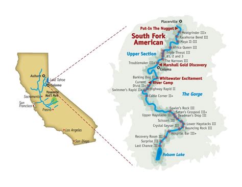 American River Rafting Trips | Whitewater Excitement