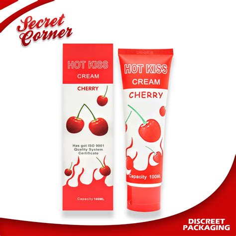 Secret Corner Hot Kiss Cherry Ml Flavored Water Based Lubricant Vagina Anal Lube For Sex Toy