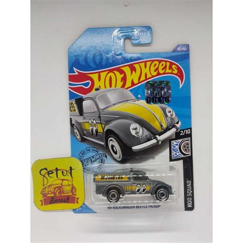 Jual HOT WHEELS HOTWHEELS MOONEYES 49 VOLKSWAGEN BEETLE PICKUP EXCLUSIVE RECOLOR FACTORY SEALED