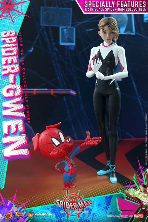 Hot Toys MMS576 Spider Man Into The Spider Verse 1 6th Scale Spider Gwen Collectible Figure