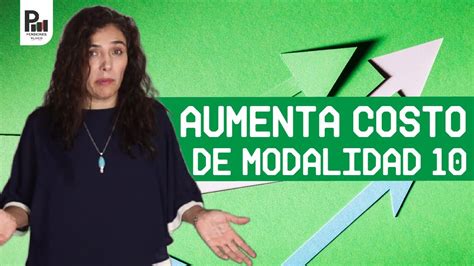 Aumenta Costo De Modalidad Podr Pagarlo Youtube